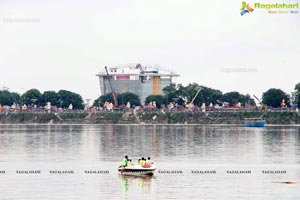 Khairatabad Ganesh Idol 2013 Immersion