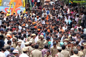 Khairatabad Ganesh Idol 2013 Immersion