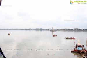 Khairatabad Ganesh Idol 2013 Immersion