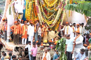 Khairatabad Ganesh Idol 2013 Immersion