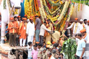 Khairatabad Ganesh Idol 2013 Immersion