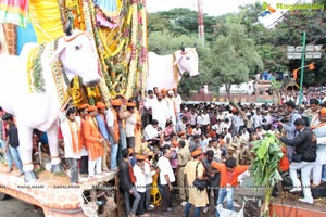 Khairatabad Ganesh Idol 2013 Immersion