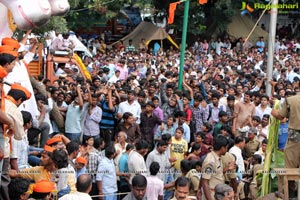 Khairatabad Ganesh Idol 2013 Immersion