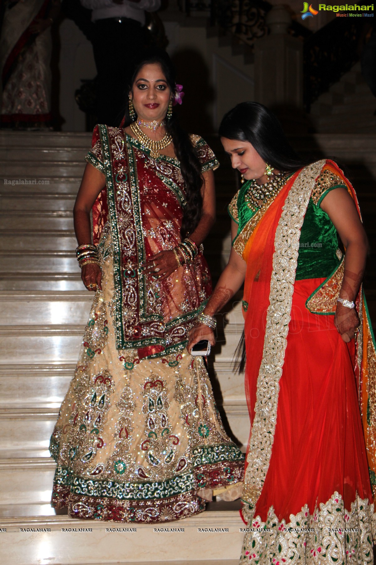 Kushboo-Harsh Agarwal Engagement Function at Taj Krishna