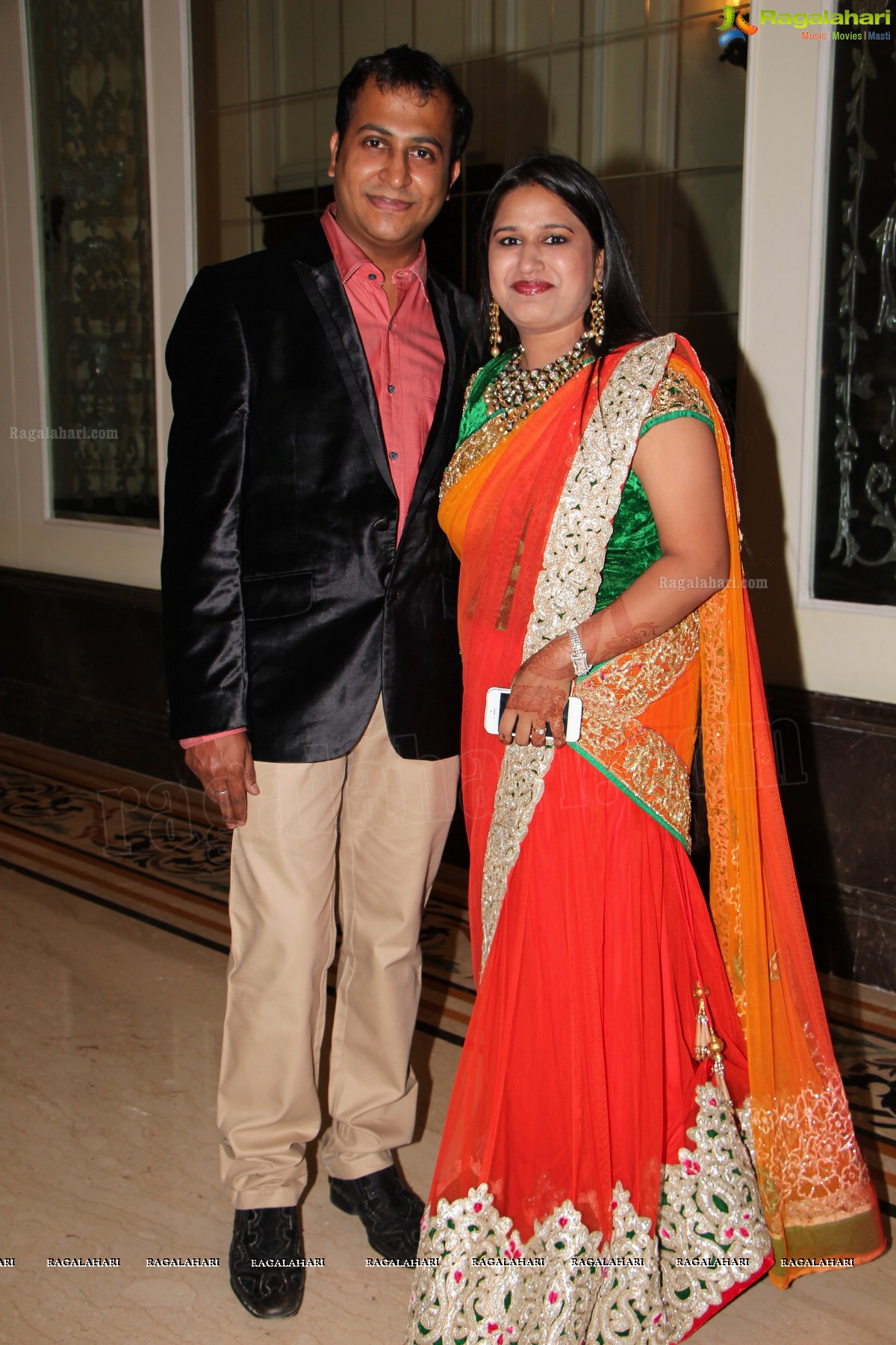 Kushboo-Harsh Agarwal Engagement Function at Taj Krishna