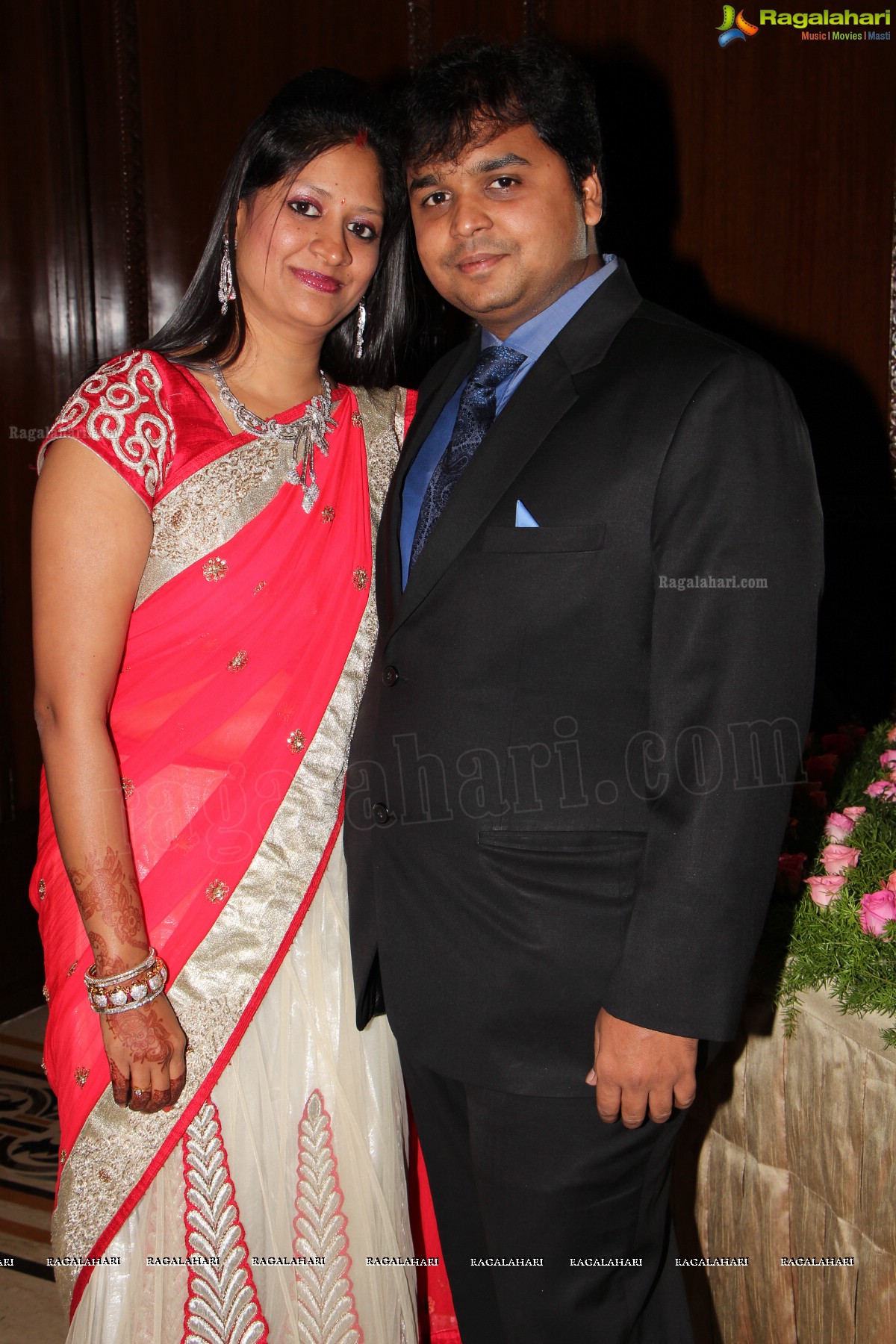 Kushboo-Harsh Agarwal Engagement Function at Taj Krishna