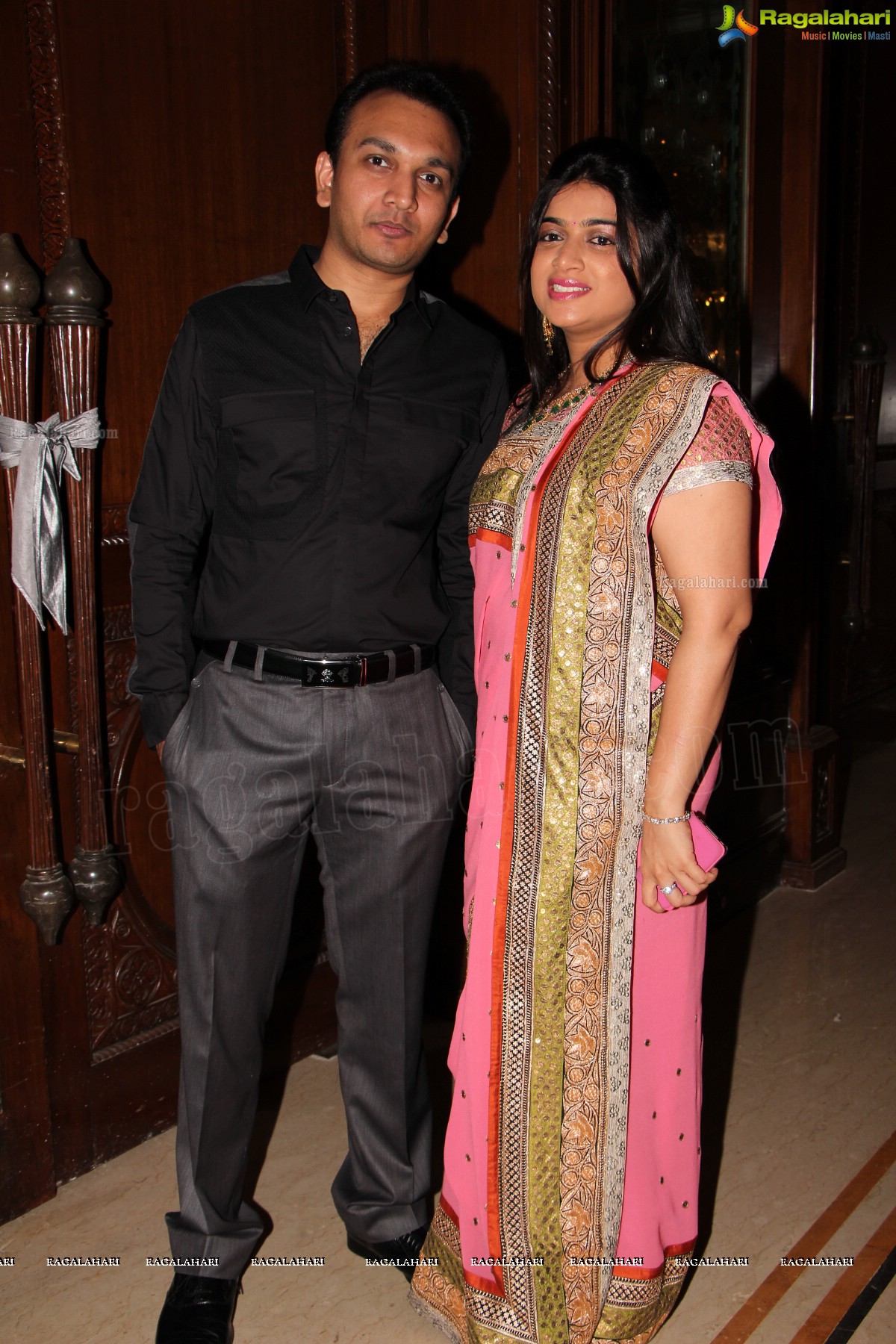 Kushboo-Harsh Agarwal Engagement Function at Taj Krishna