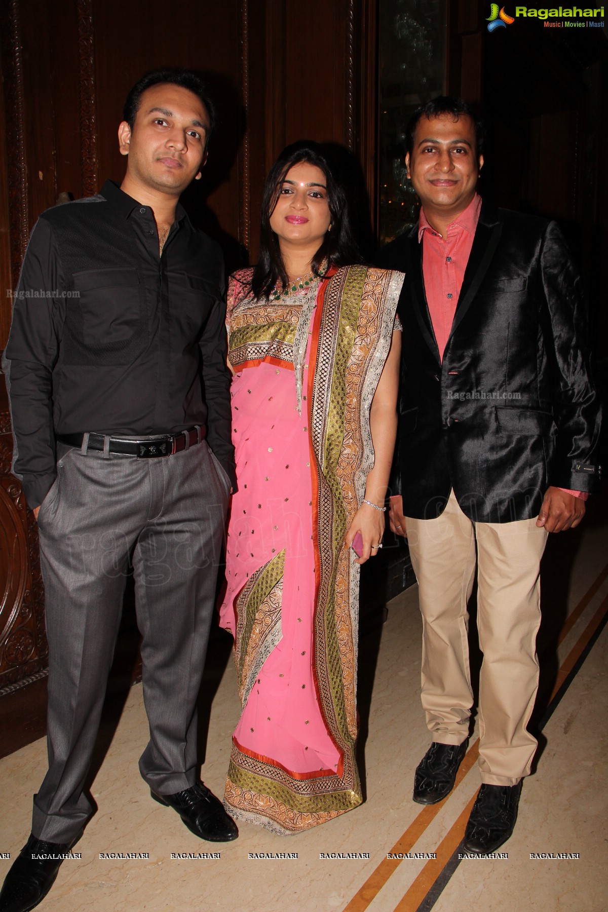 Kushboo-Harsh Agarwal Engagement Function at Taj Krishna