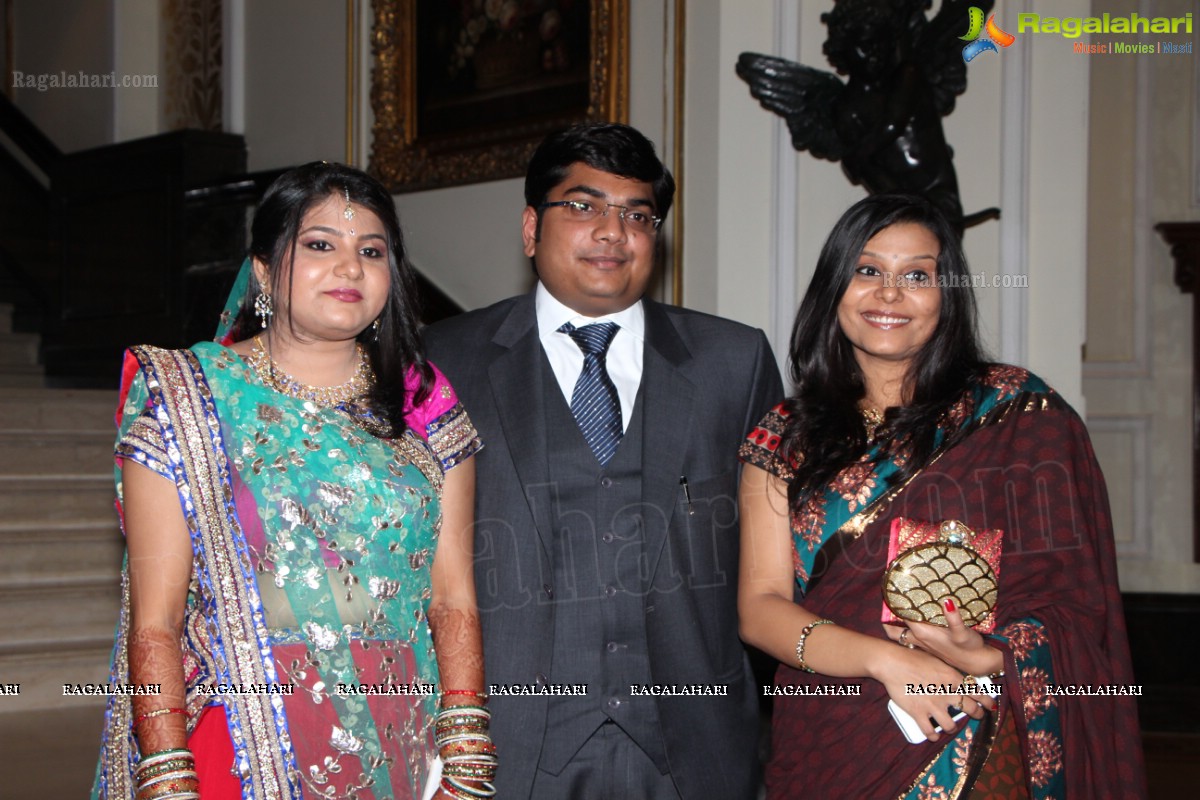 Kushboo-Harsh Agarwal Engagement Function at Taj Krishna