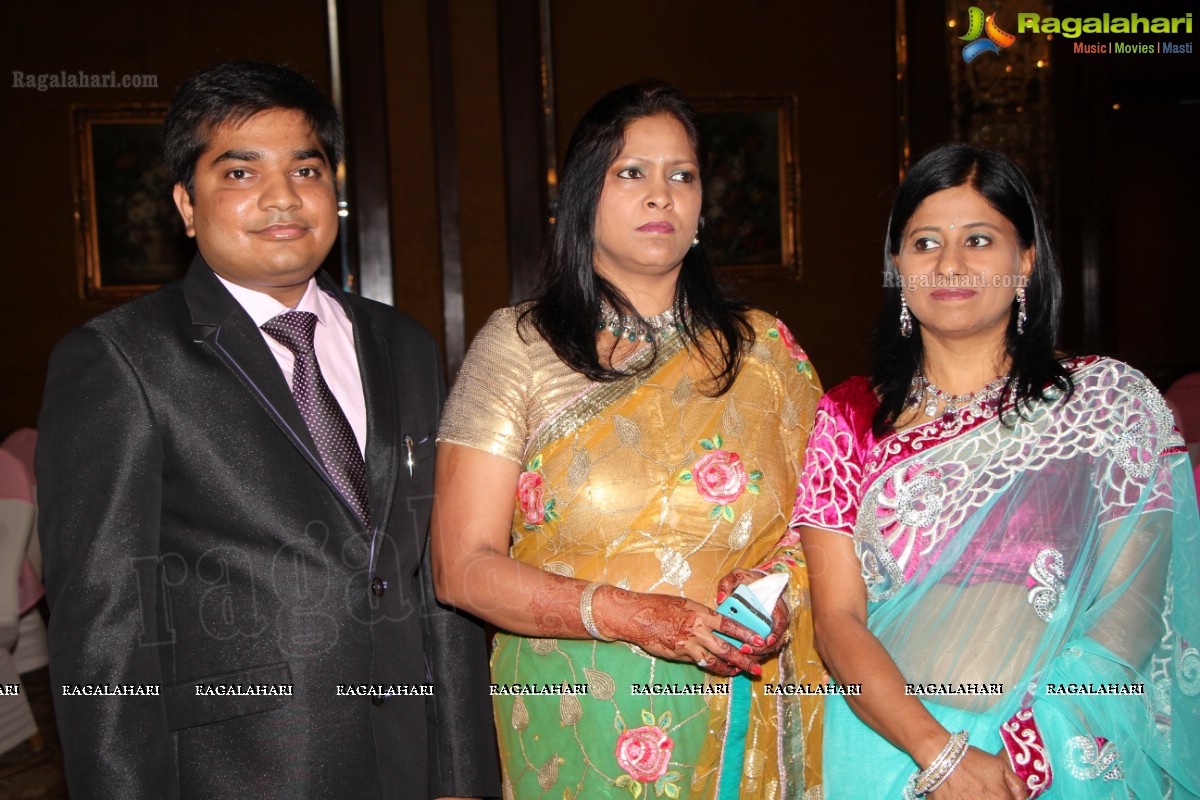 Kushboo-Harsh Agarwal Engagement Function at Taj Krishna