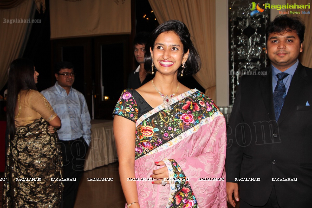 Kushboo-Harsh Agarwal Engagement Function at Taj Krishna