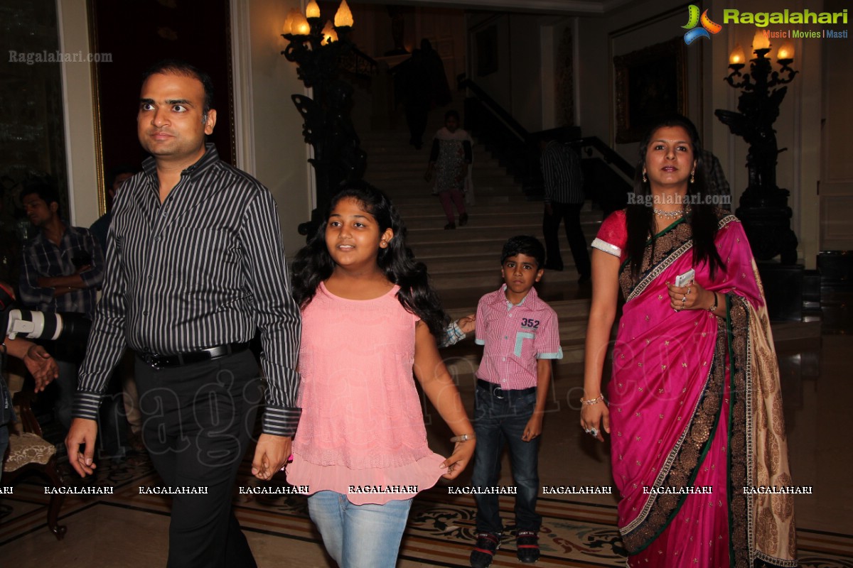 Kushboo-Harsh Agarwal Engagement Function at Taj Krishna