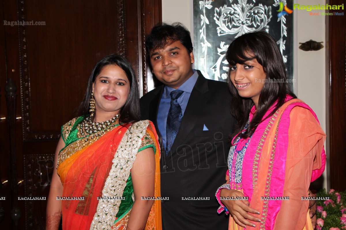 Kushboo-Harsh Agarwal Engagement Function at Taj Krishna