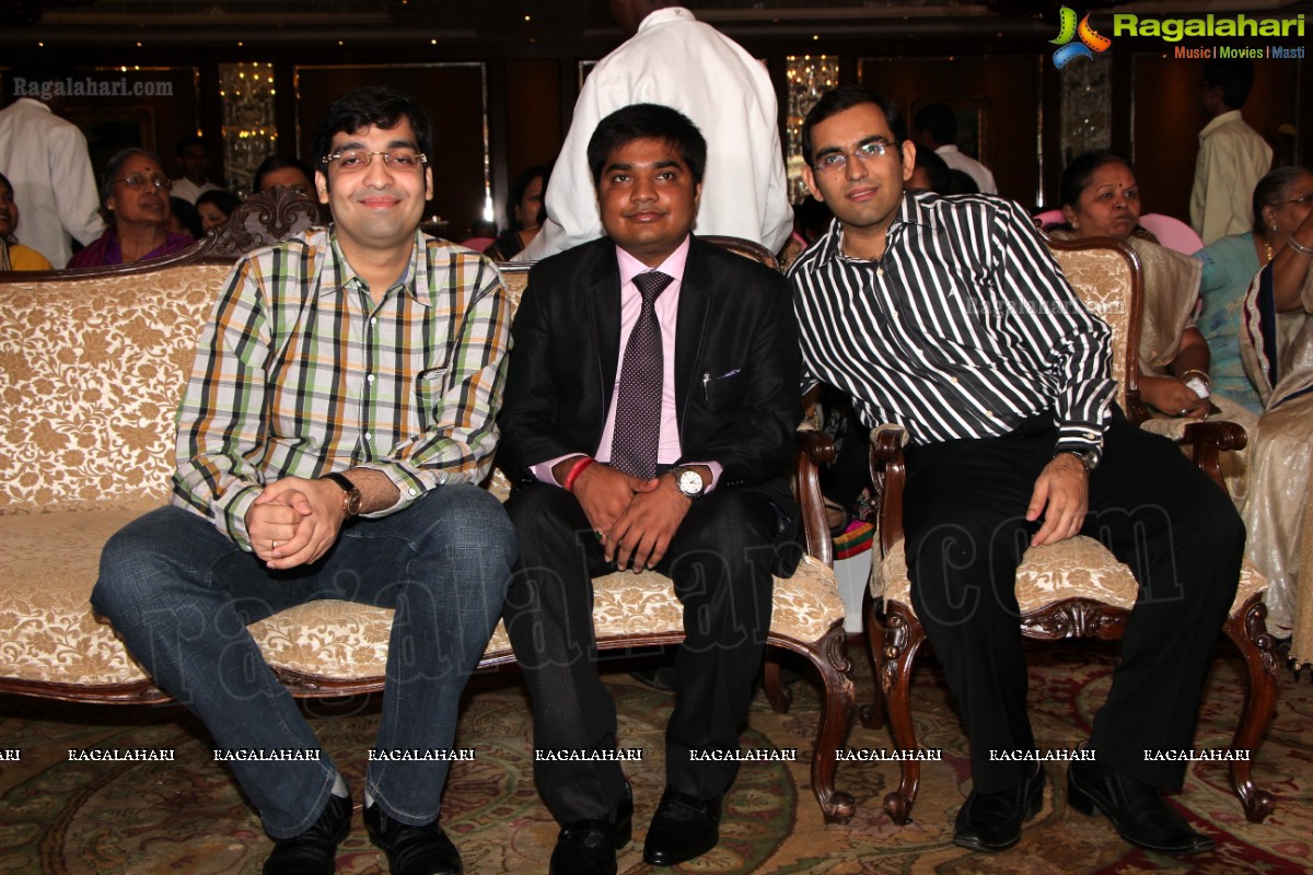 Kushboo-Harsh Agarwal Engagement Function at Taj Krishna