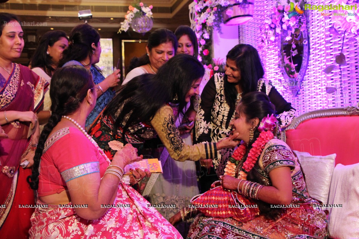 Kushboo-Harsh Agarwal Engagement Function at Taj Krishna