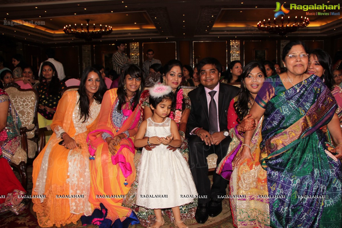 Kushboo-Harsh Agarwal Engagement Function at Taj Krishna