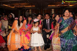 Kushboo-Harsh Agarwal Engagement Functions at Taj Krishna