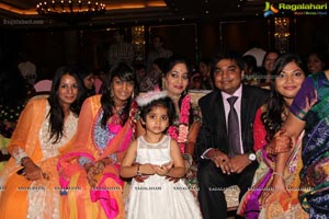 Kushboo-Harsh Agarwal Engagement Functions at Taj Krishna