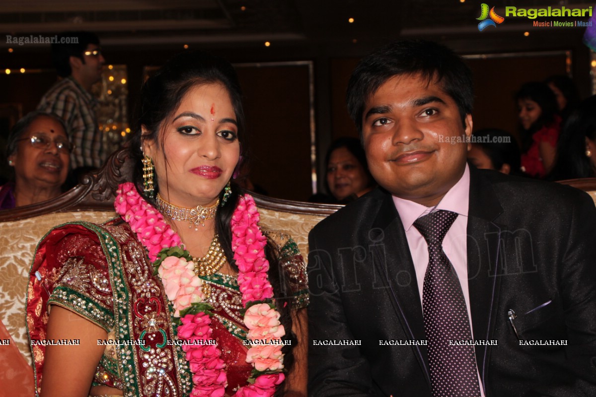 Kushboo-Harsh Agarwal Engagement Function at Taj Krishna