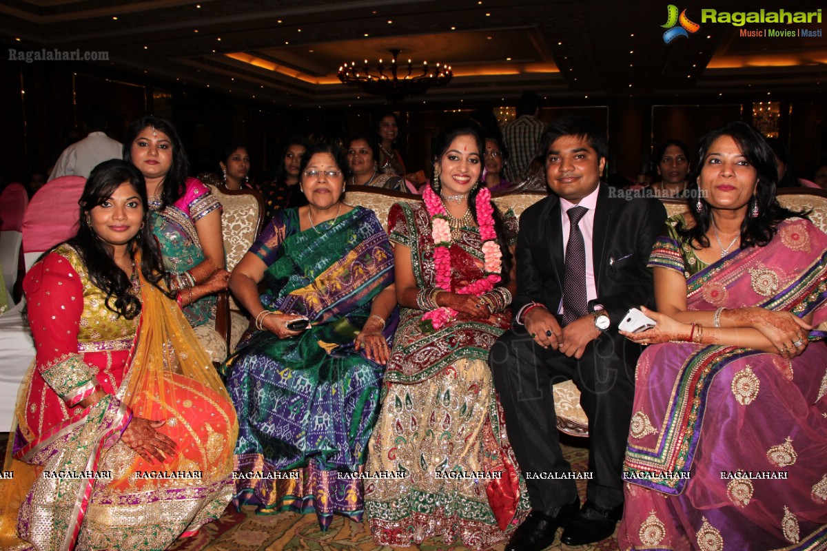 Kushboo-Harsh Agarwal Engagement Function at Taj Krishna