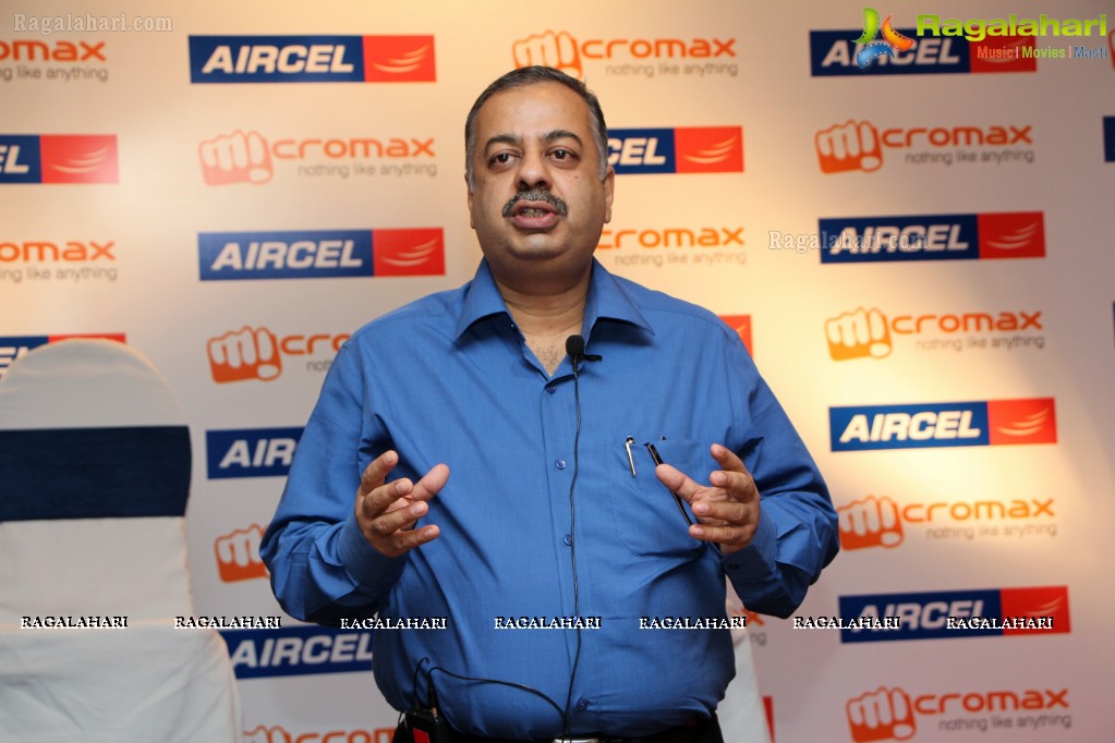 Aircel-Micromax Press Conference, Hyderabad