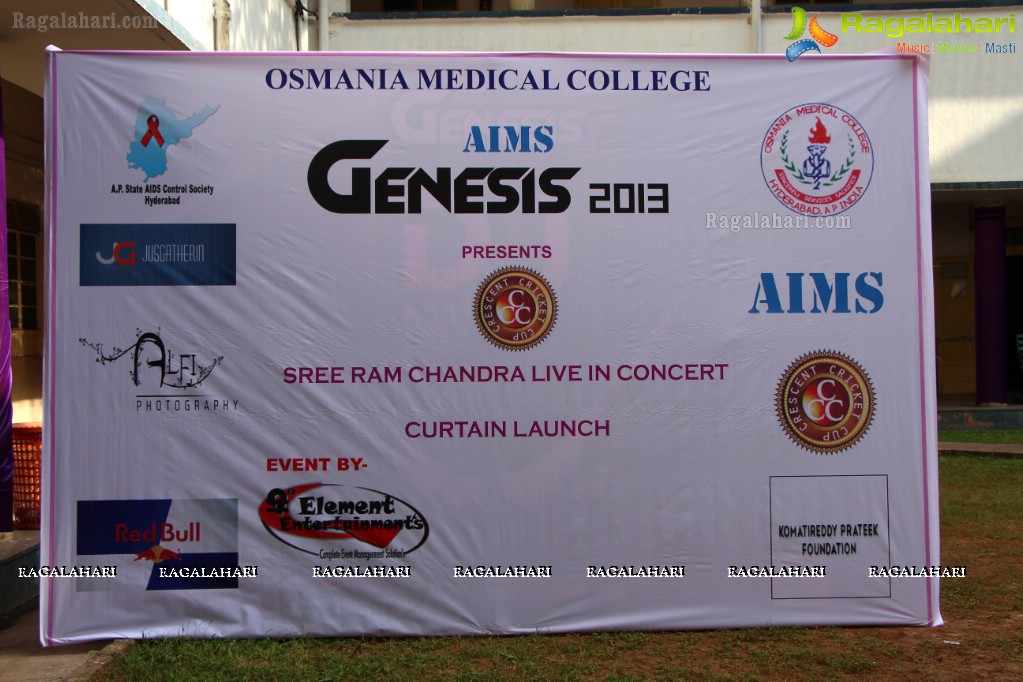 Osmania Medical College's Sreerama Chandra Live In Concert Curtain Raiser