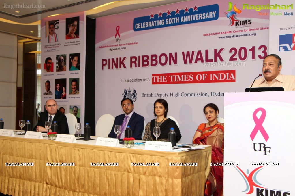 UBF Pink Ribbon Walk 2013 Curtain Raiser