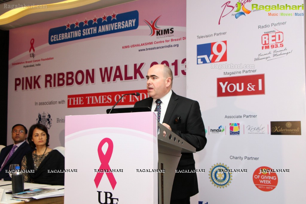 UBF Pink Ribbon Walk 2013 Curtain Raiser