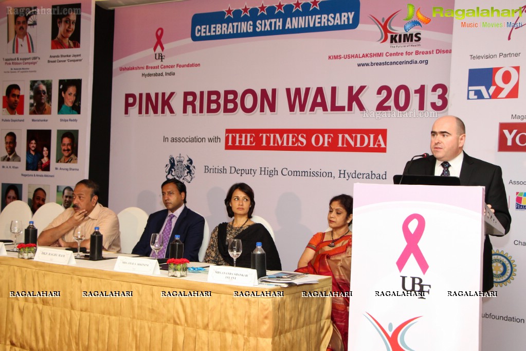UBF Pink Ribbon Walk 2013 Curtain Raiser