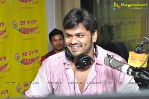 Manchu Manoj @ Radio Mirchi