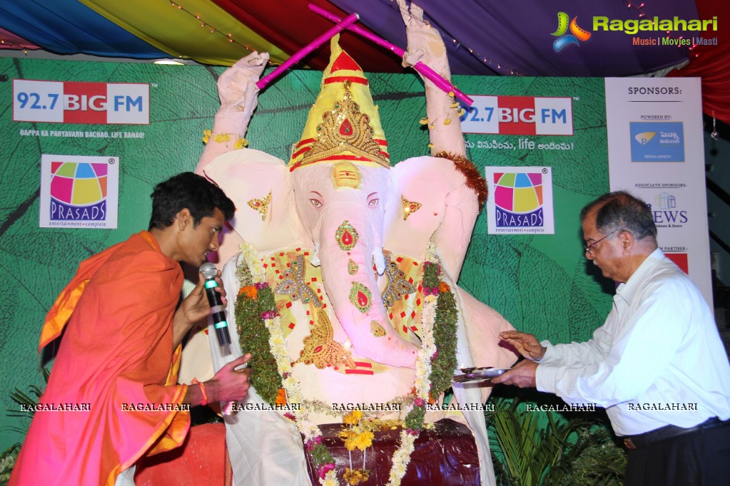 Potugadu Team at Big FM Green Ganesha