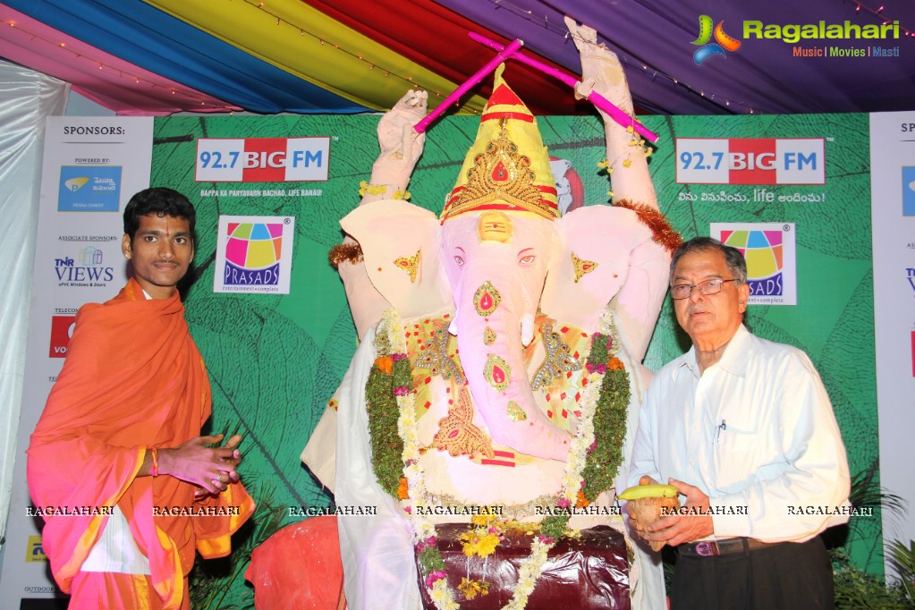 Potugadu Team at Big FM Green Ganesha