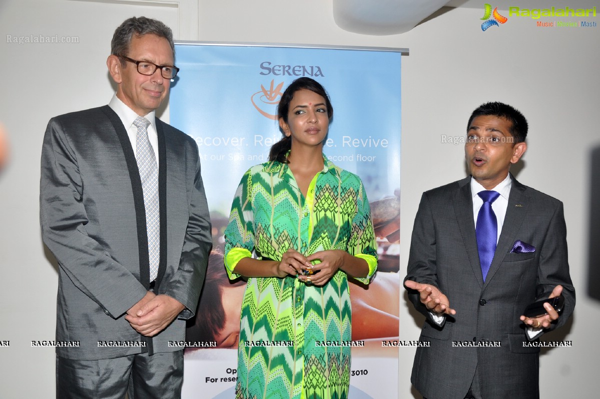 Lakshmi Manchu launches Radisson Blu Serena Spa, Hyderabad