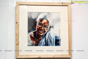 Rajkumar Sthabathy Water Paintings
