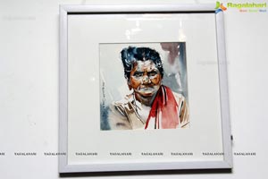 Rajkumar Sthabathy Water Paintings