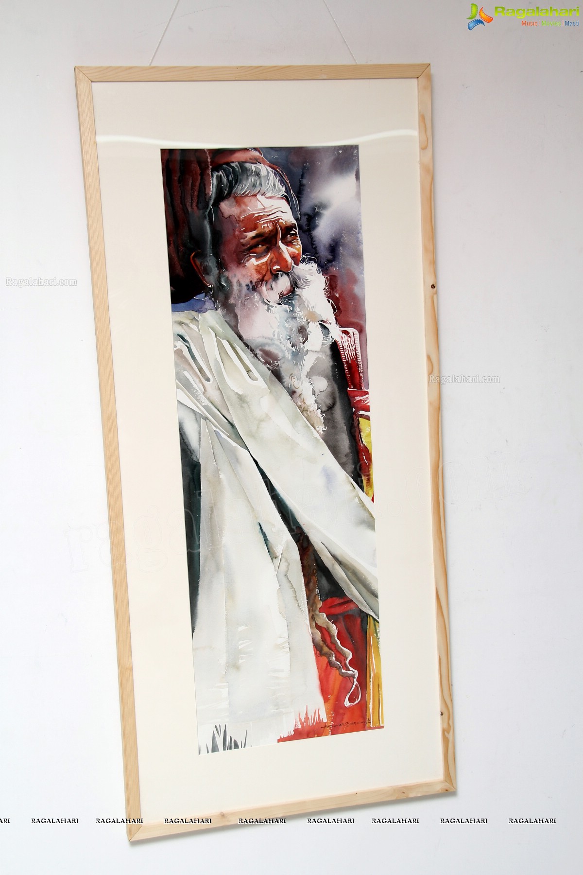 Portraits of Emperors - Water Paintings by Rajkumar Sthabathy at Shrishti Art Gallery, Hyderabad