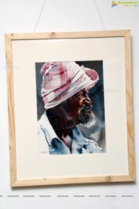 Rajkumar Sthabathy Water Paintings