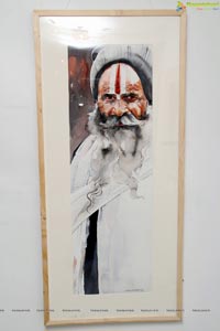 Rajkumar Sthabathy Water Paintings