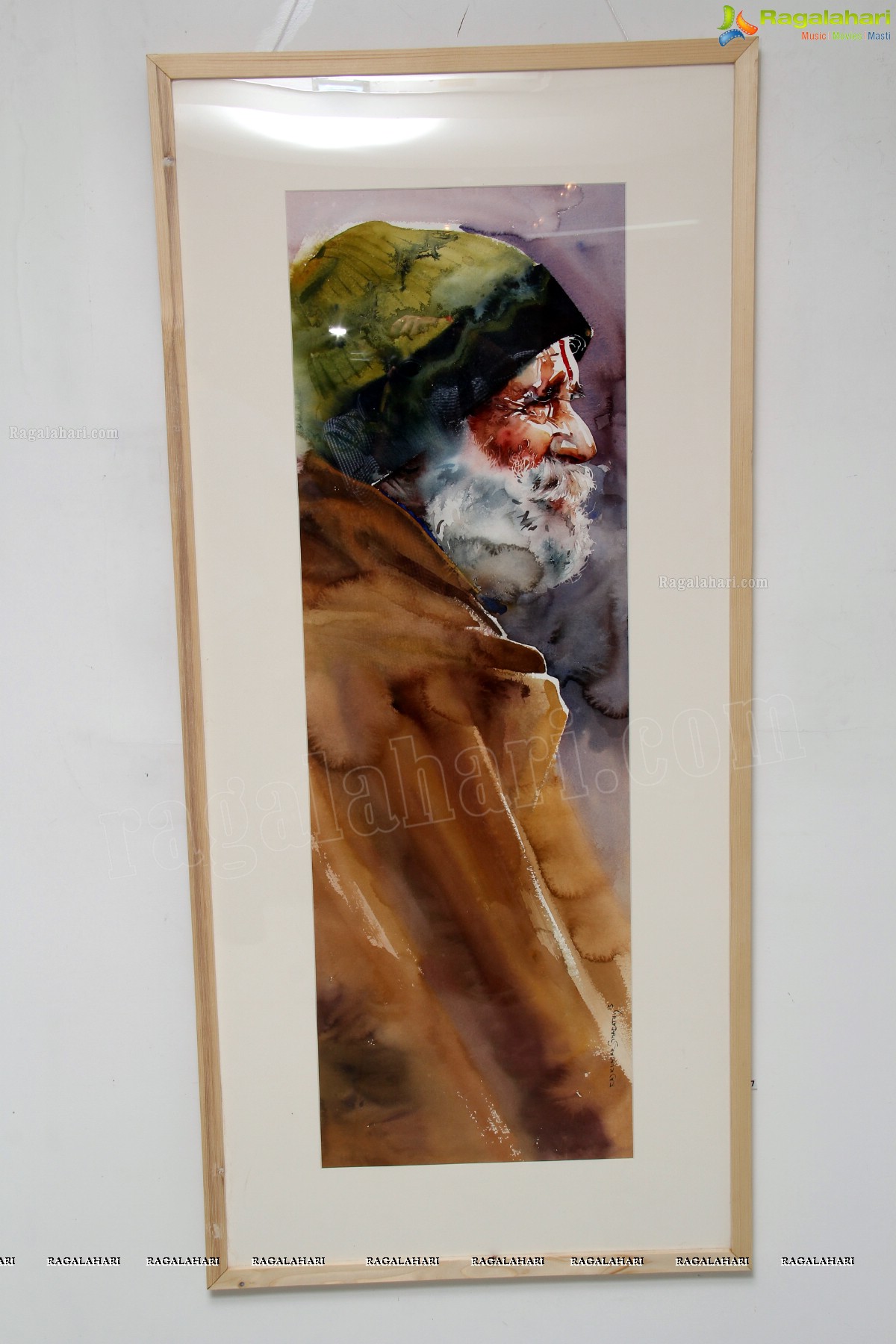 Portraits of Emperors - Water Paintings by Rajkumar Sthabathy at Shrishti Art Gallery, Hyderabad