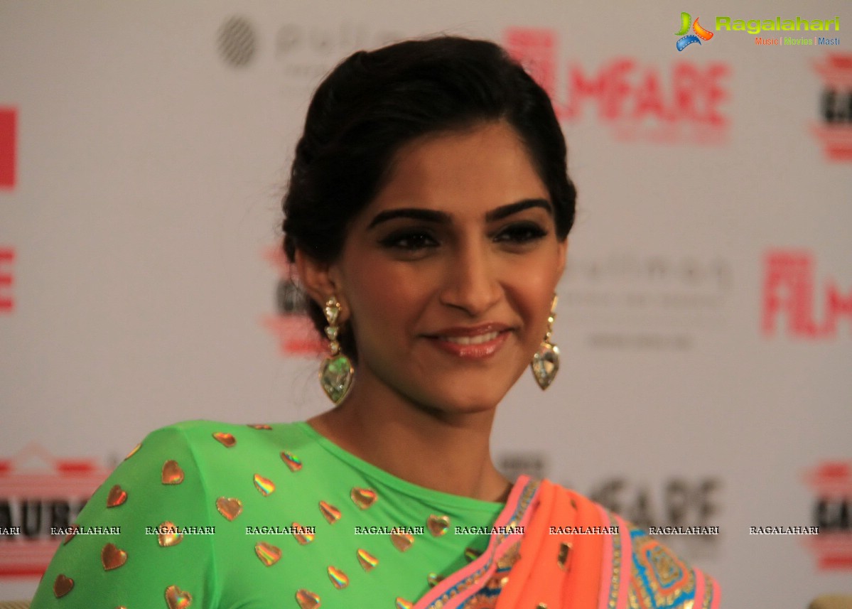 Filmfare makeover issue launch by Sonam Kapoor