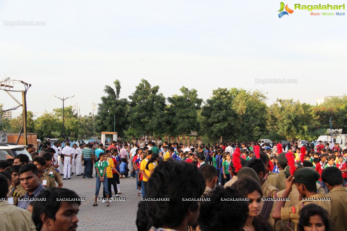 Spirit Of Hyderabad: 100th Flash Mob For Limca Book Of Records