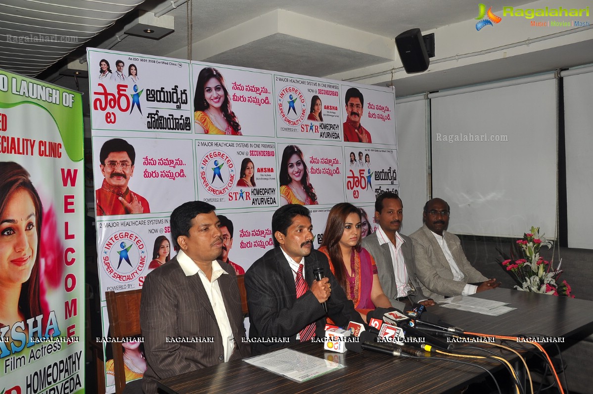 Aksha launches Star Homepathy and Star Ayurveda Logo