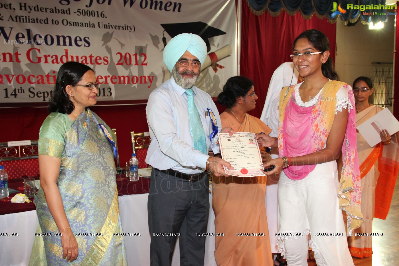 St Francis College for Women, Begumpet - 36th Convocation for 2012-13 UG and PG Batch