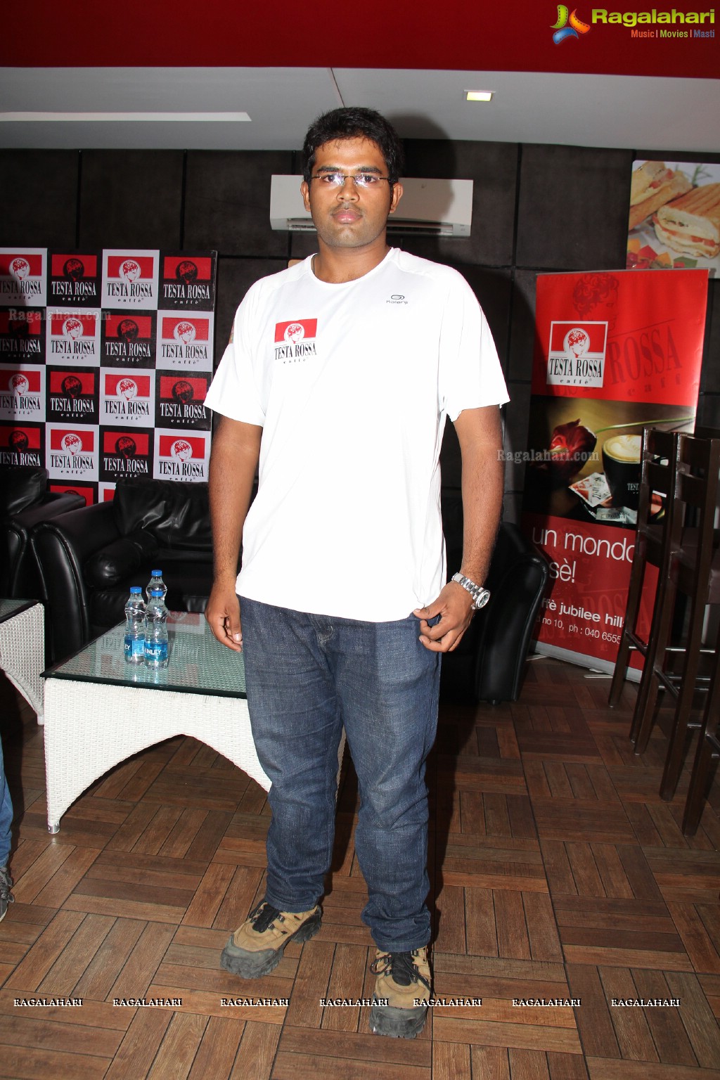 Testa Rossa Caffe announces their support to Badminton Players, Hyderabad