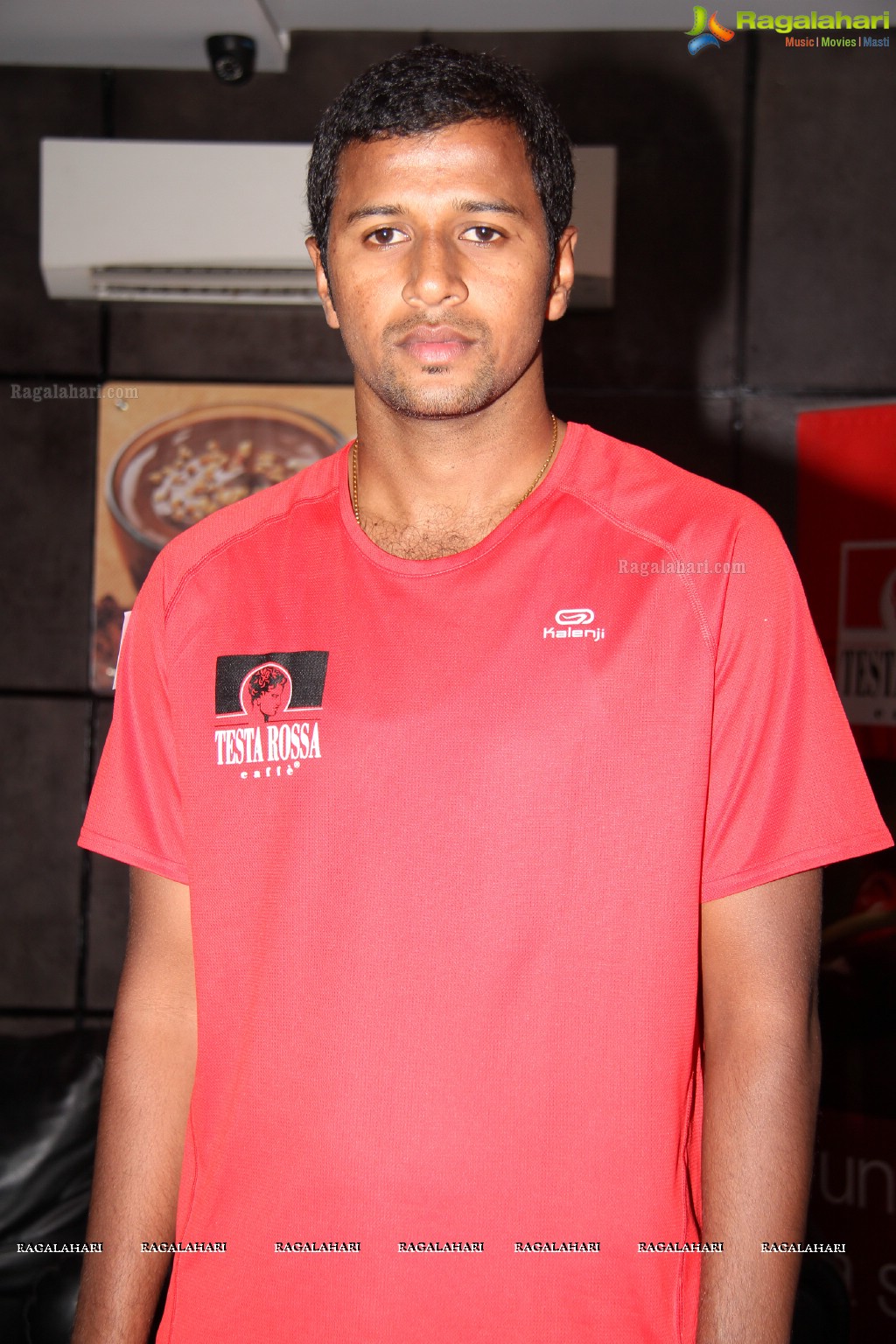 Testa Rossa Caffe announces their support to Badminton Players, Hyderabad