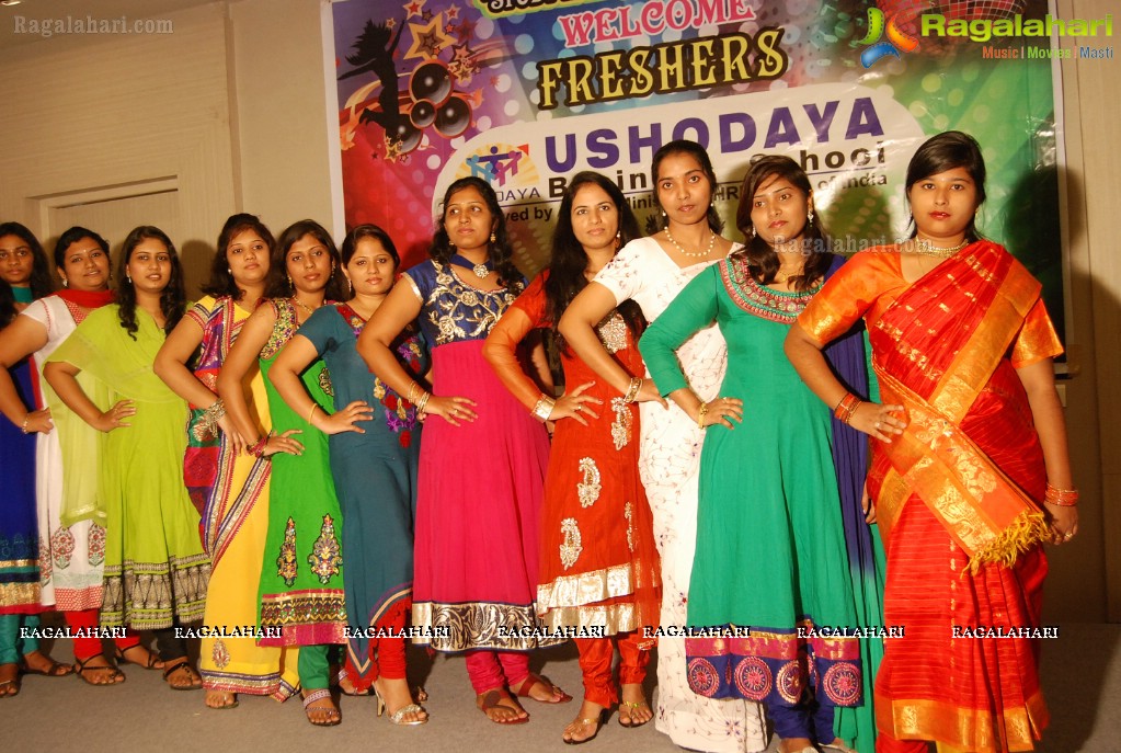 Ushodaya Business School 2013 Freshers Day, Hyderabad