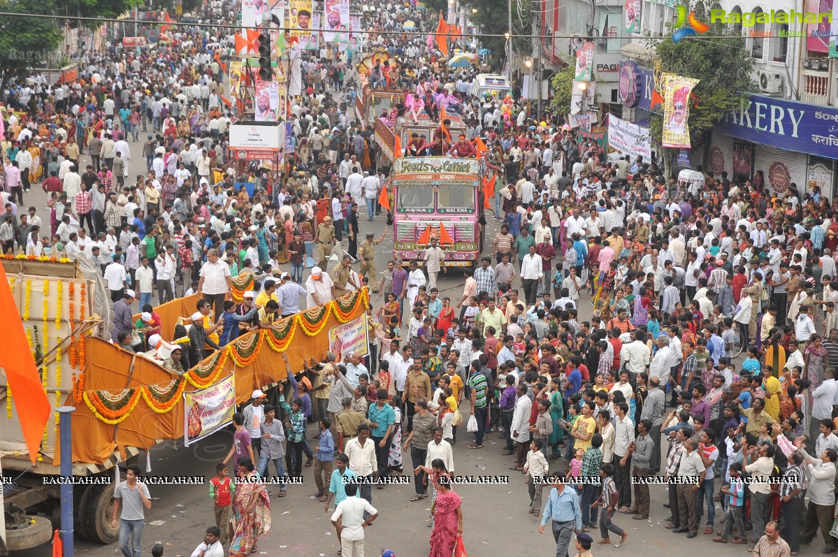 Ganesh Nimajjanam 2013, Hyderabad