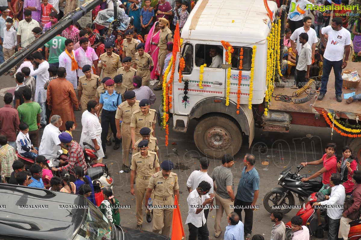 Ganesh Nimajjanam 2013, Hyderabad