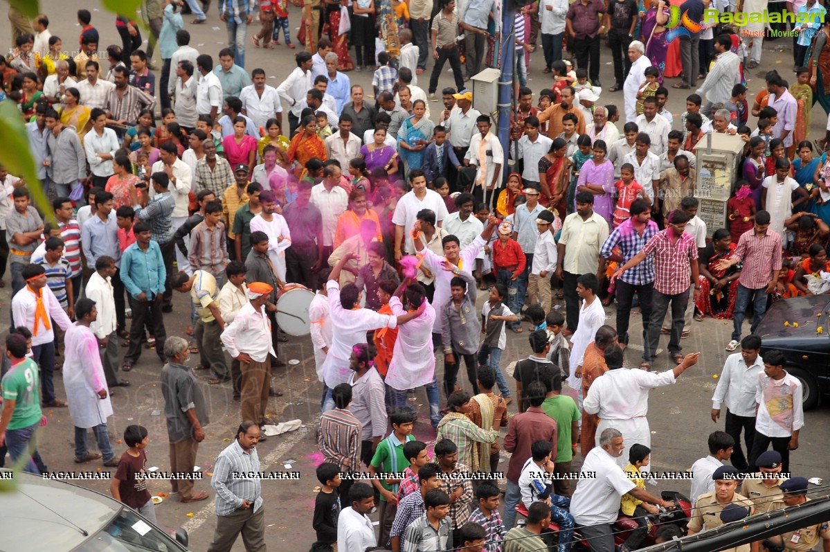 Ganesh Nimajjanam 2013, Hyderabad