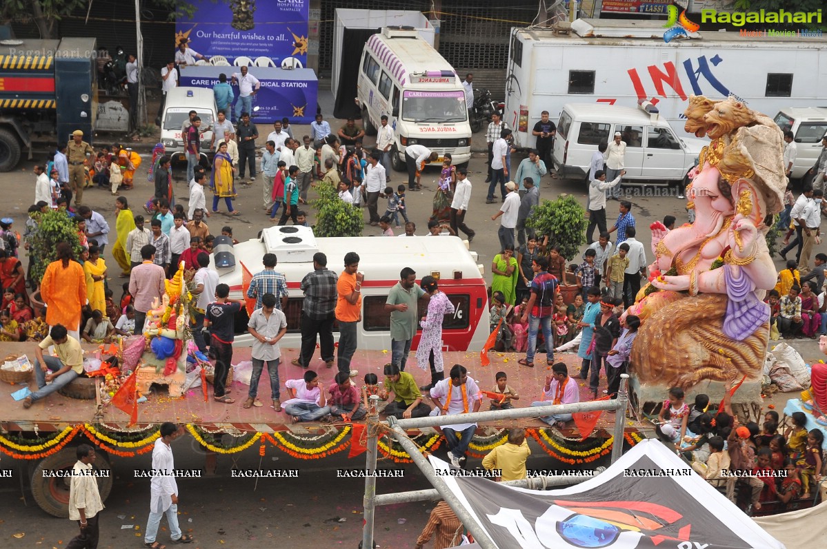 Ganesh Nimajjanam 2013, Hyderabad